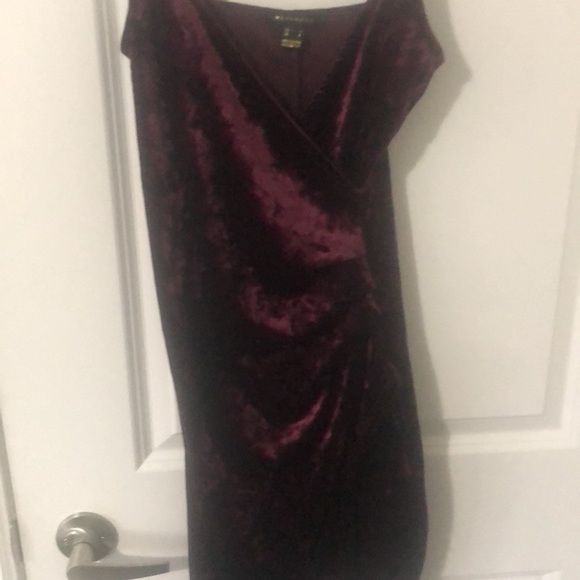 Revamped- Velvet Bodycon Dress - Picture 7 of 9